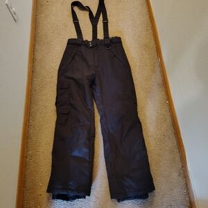 BCG Black Cargo Pants with Suspenders